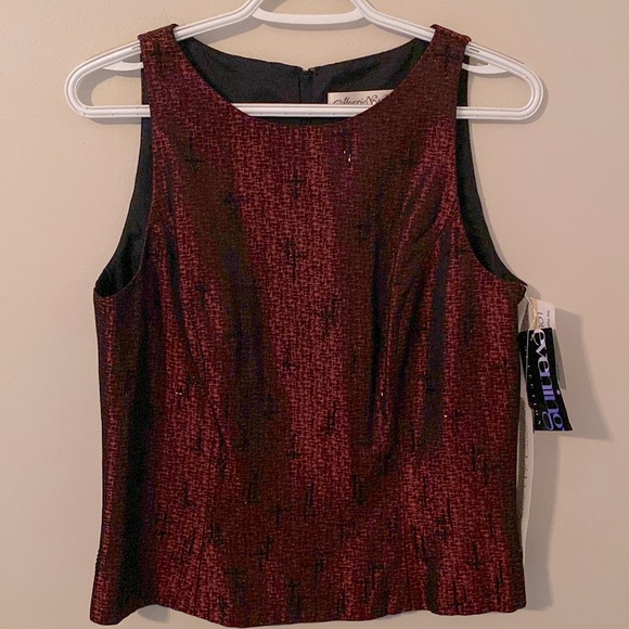 CLEARANCE ✨ Marie St Claire Brocade Beaded Top VTG - Picture 2 of 10